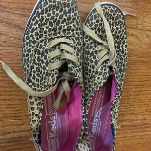 Leopard print Keds